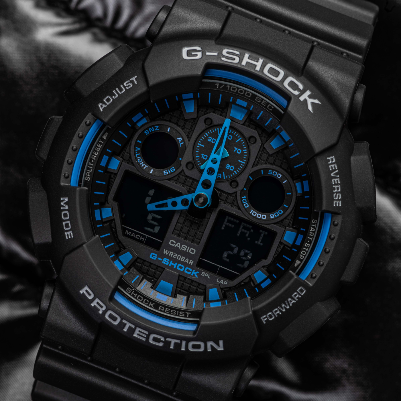 Ceas Casio G-Shock GA-100-1A2ER | TIMESTORE.RO Ceas Casio G-Shock GA-100-1A2ER | TIMESTORE.RO