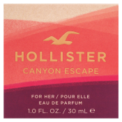 Hollister Canyon Escape Eau de Parfum para mujer 30 ml