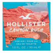 Hollister Canyon Rush Eau de Toilette bărbați 30 ml