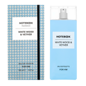 Aquolina Notebook - White Wood & Vetiver Eau de Toilette para hombre 100 ml
