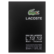Lacoste Eau de Lacoste L.12.12. Noir Eau de Toilette bărbați 50 ml