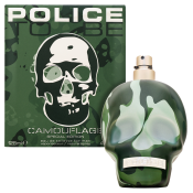 Police To Be Camouflage Eau de Toilette da uomo 125 ml