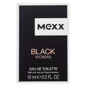 Mexx Black Woman toaletní voda pro ženy 15 ml