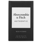 Abercrombie & Fitch Authentic Man Eau de Toilette bărbați 50 ml
