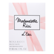 Nina Ricci Mademoiselle Ricci L'Eau Eau de Toilette da donna 30 ml