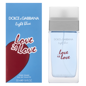 Dolce & Gabbana Light Blue Love is Love Eau de Toilette nőknek 50 ml