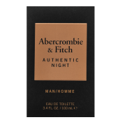 Abercrombie & Fitch Authentic Night Man toaletná voda pre mužov 100 ml