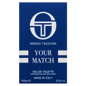 Sergio Tacchini Your Match Toaletna voda za moške 100 ml
