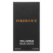 Ted Lapidus Poker Face Eau de Toilette bărbați 100 ml