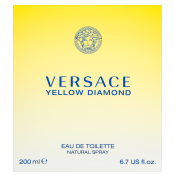 Versace Yellow Diamond toaletní voda pro ženy 200 ml