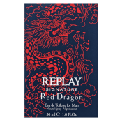 Replay Signature Red Dragon toaletní voda pro muže 30 ml