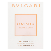 Bvlgari Omnia Crystalline Eau de Toilette para mujer 25 ml