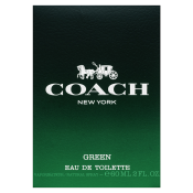 Coach Green Eau de Toilette para hombre 60 ml