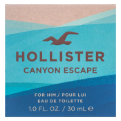 Hollister Canyon Escape toaletná voda pre mužov 30 ml