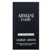 Armani (Giorgio Armani) Code 2023 toaletná voda pre mužov Refillable 50 ml