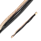 Brățară din piele multistratificată cu oțel chirurgical și închidere magnetică