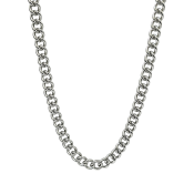 Catena in acciaio chirurgico con chiusura classica