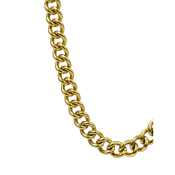 Verižica zlate barve iz kirurškega jekla s klasičnim zapenjanjem