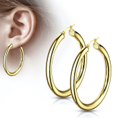 Karika fülbevaló sebészeti acélból 316L