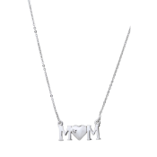 Colier din argint cu diamant