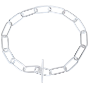 Сребърна гривна