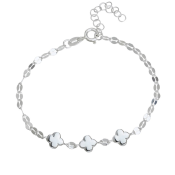 Сребърна гривна с висулки