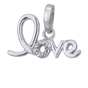 Ezüst medál gyémánttal