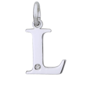 Pandantiv din argint cu diamant