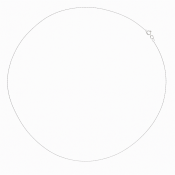 Lanț din argint, design delicat