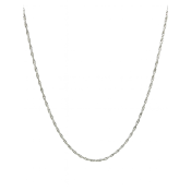 Catena d'argento, design delicato