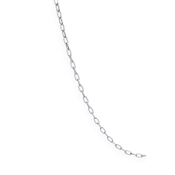 Catena d'argento, design delicato