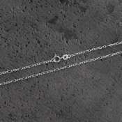 Catena d'argento, design delicato