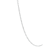 Catena d'argento, design delicato