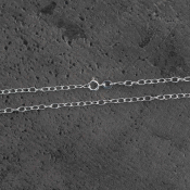 Lanț din argint, design delicat