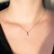 Colier din argint cu pandantiv