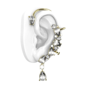 Pojedynczy kolczyk Guess