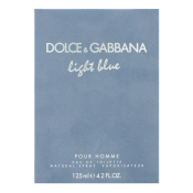 Dolce & Gabbana Light Blue Pour Homme Eau de Toilette férfiaknak 125 ml