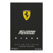 Ferrari Scuderia Black toaletná voda pre mužov 75 ml