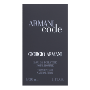 Armani (Giorgio Armani) Code Eau de Toilette bărbați 30 ml