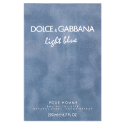 Dolce & Gabbana Light Blue Pour Homme Eau de Toilette férfiaknak 200 ml