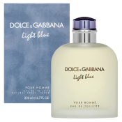 Dolce & Gabbana Light Blue Pour Homme Eau de Toilette férfiaknak 200 ml