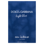 Dolce & Gabbana Light Blue Eau Intense Pour Homme Eau de Parfum férfiaknak 200 ml