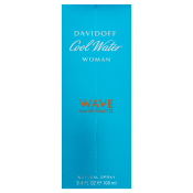 Davidoff Cool Water Woman Wave Eau de Toilette femei 100 ml