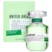 Benetton United Dreams Live Free тоалетна вода за жени 80 ml