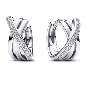 Náušnice Pandora Signature