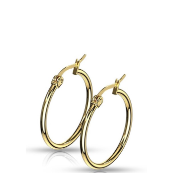 Karika fülbevaló sebészeti acélból