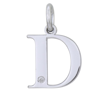 Ezüst medál gyémánttal