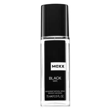 Mexx Black Man deodorant s rozprašovačom pre mužov 75 ml