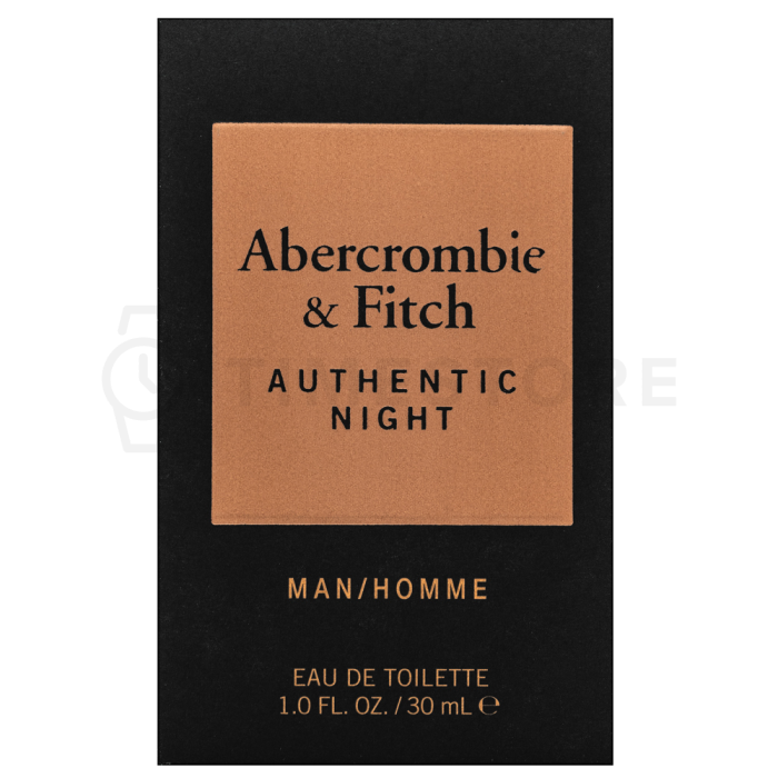 Abercrombie & Fitch Authentic Night Man woda toaletowa dla mężczyzn 30 ml