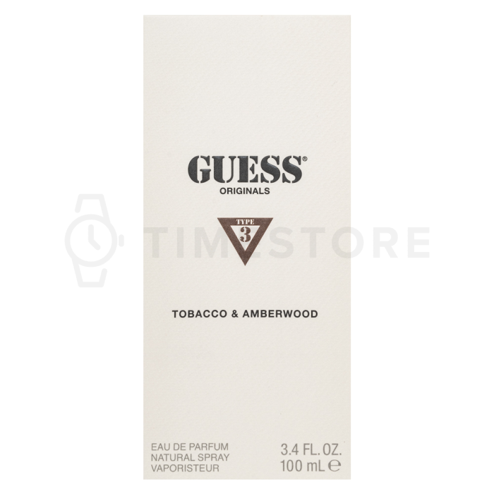 Guess Originals Type 3 Tobacco & Amberwood parfumirana voda unisex 100 ml